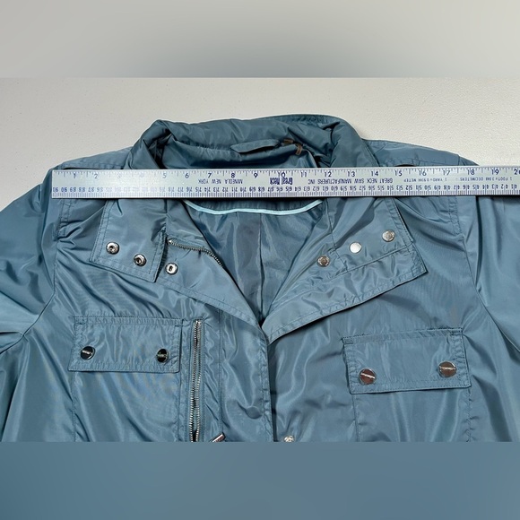 Calvin Klein Hooded Flap Pocket Anorak Jacket. Blue size 1X - Picture 15 of 17